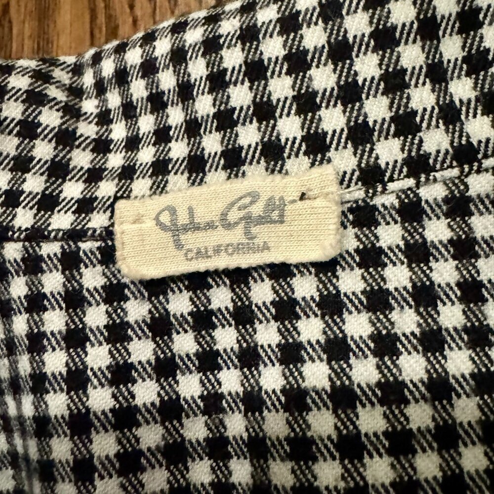 John Galt Checkered Cropped Blazer. Girls M. - Picture 2 of 3